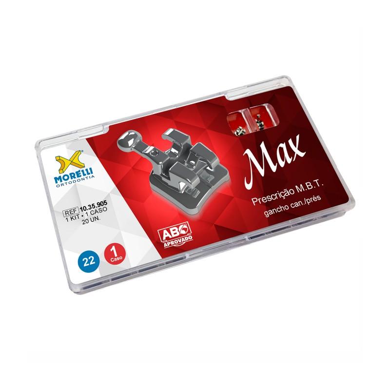 BRACKETS MBT MAX .022 GANCHO CAN./PREM x1 CASO