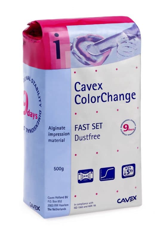 Cavex ColorChange Alginate Fast Set 500g