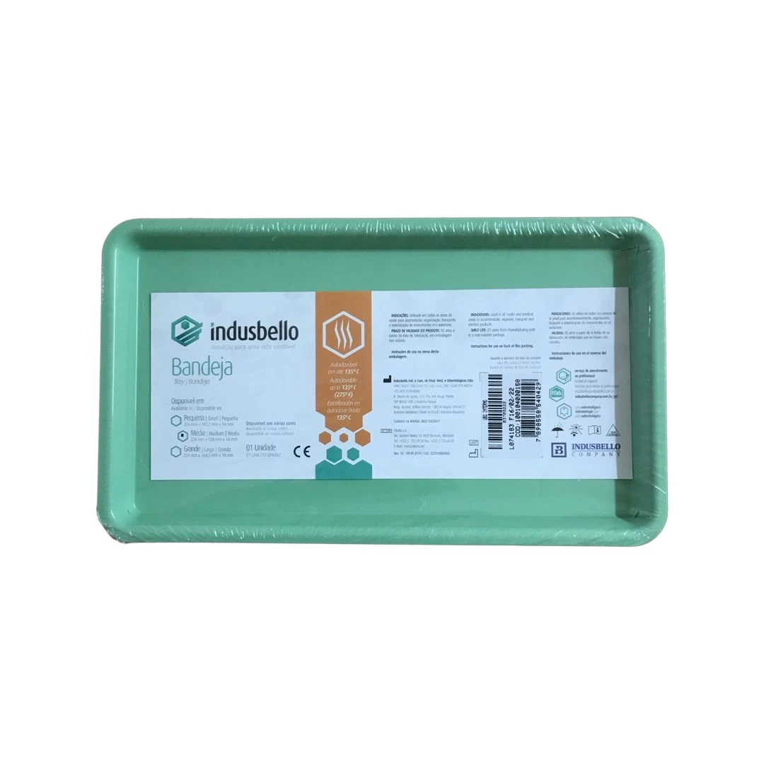 Bandeja plástica autoclave - pequeña